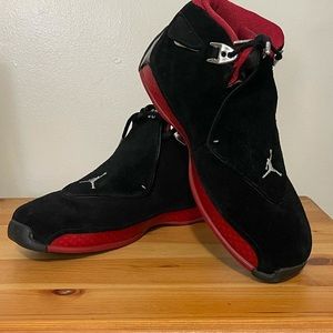 Jordan 18 size 12 with box no top box cover